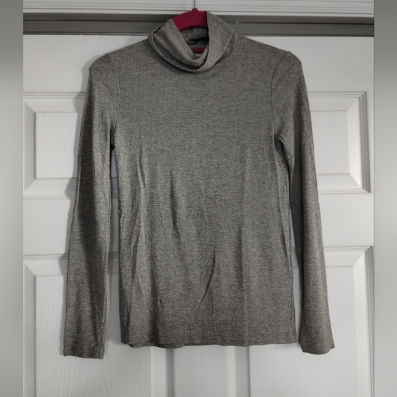 Madewell Long Sleeve Turtle Neck Top - Picture 1 of 9